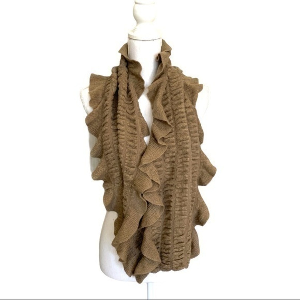 Soft tan Infiniti scarf